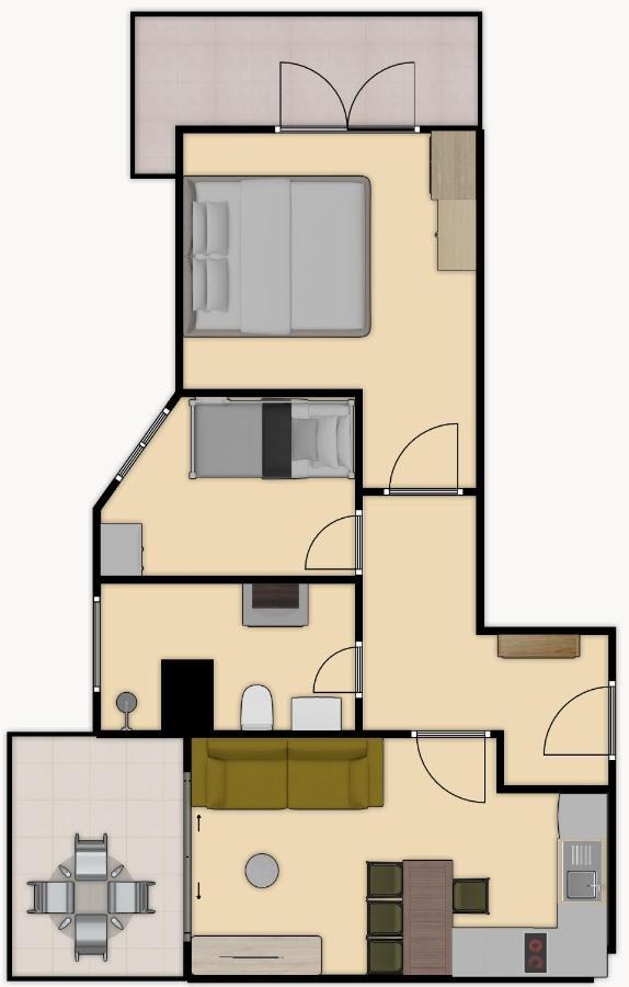 Cheerful 2-bedroom In Golem Golem (Tirana)